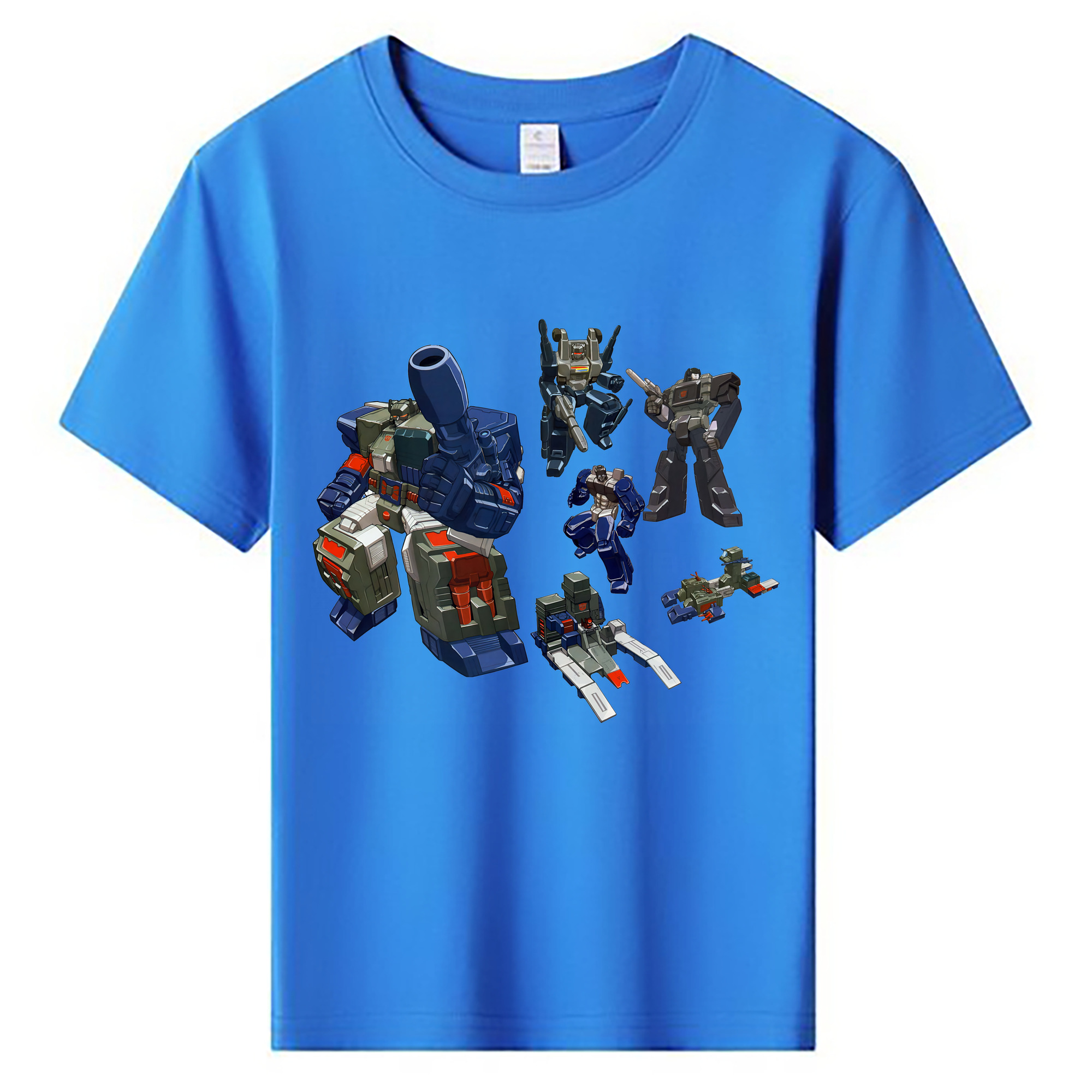 （画像用） Transformers トランスフォーマー 綿100％キッズTシャツ（フロントプリント）